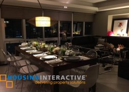 semi-furnished 3br unit with parking for sale in three salcedo place