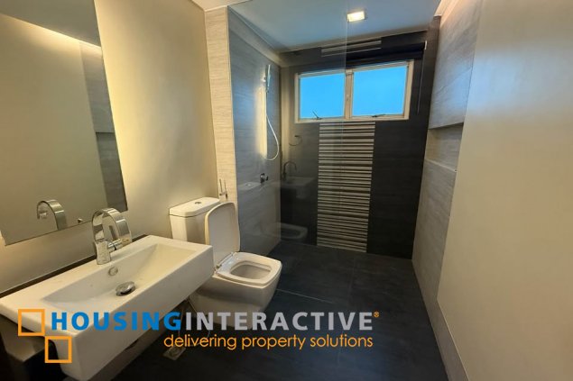 semi-furnished 3br unit with parking for sale in three salcedo place