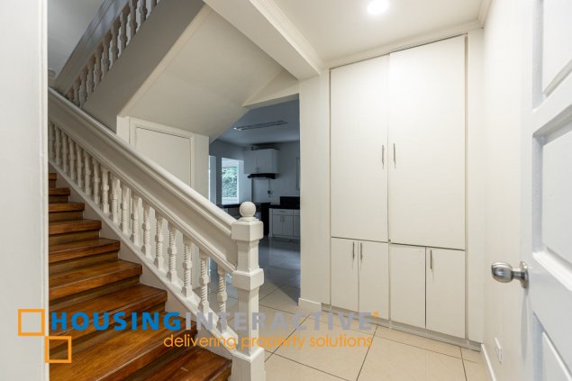 semi furnished 4br with swimming pool and garden for rent in ayala alabang