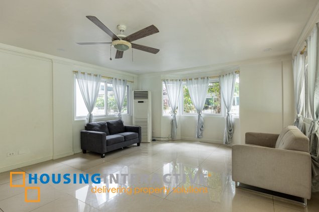 semi furnished 4br with swimming pool and garden for rent in ayala alabang