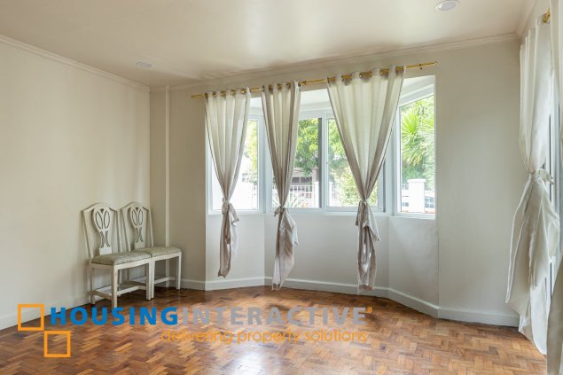 semi furnished 4br with swimming pool and garden for rent in ayala alabang