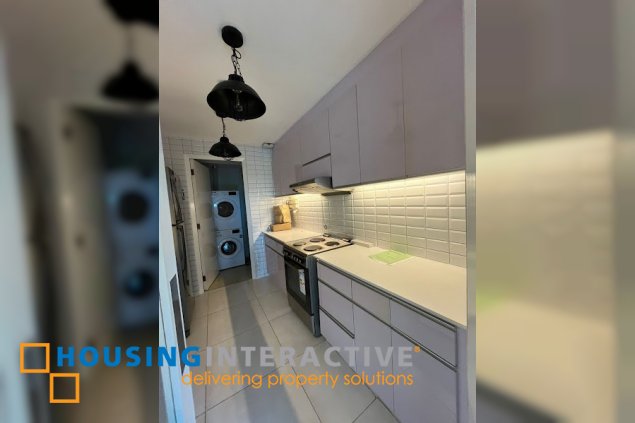 semi furnished 2br with balcony and parking for lease in taguig