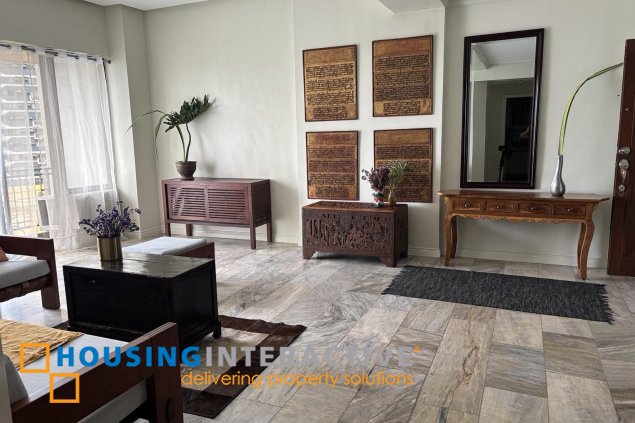 semi-furnished 3br unit with parking for lease in skyland plaza tower