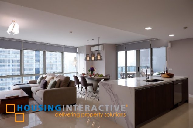 fully furnished aqua skycove unit 3br for sale in east gallery place