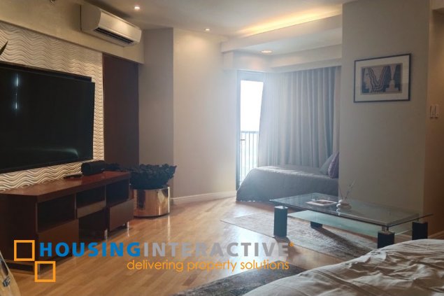 for sale fully furnished rare new york–style 1br unit in one rockwell east tower