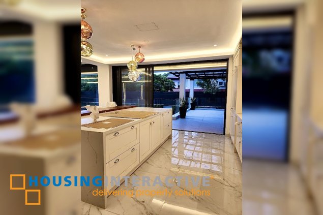 ayala alabang brand new four level house with elevator for sale