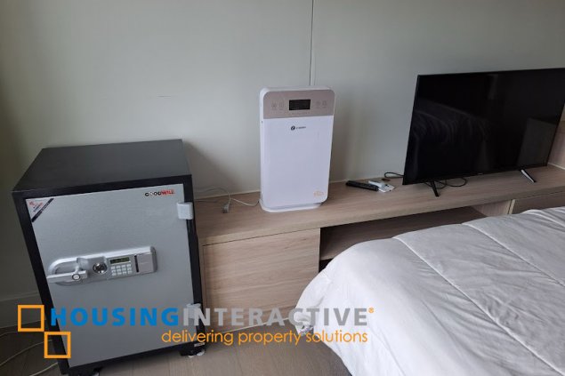 for sale semi furnished 2br with parking in lincoln tower