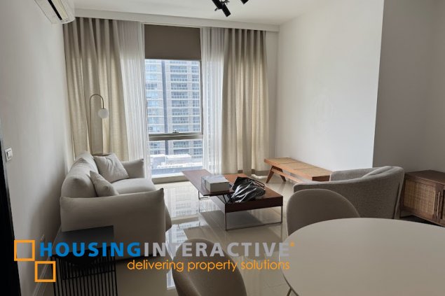 fully furnished 2br unit with parking for lease in west gallery place