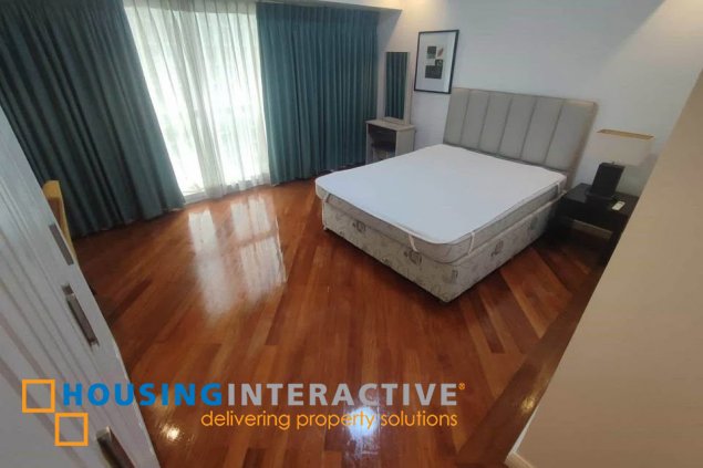 fully furnished 3br unit for lease in forbes tower