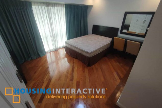 fully furnished 3br unit for lease in forbes tower