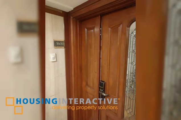 fully furnished 3br unit for lease in forbes tower