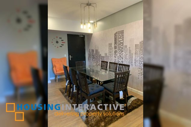 fully furnished 2br unit with parking for lease in one maridien