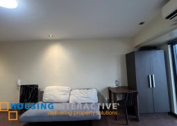 furnished studio type unit for lease in knightsbridge residences