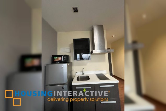 furnished studio type unit for lease in knightsbridge residences