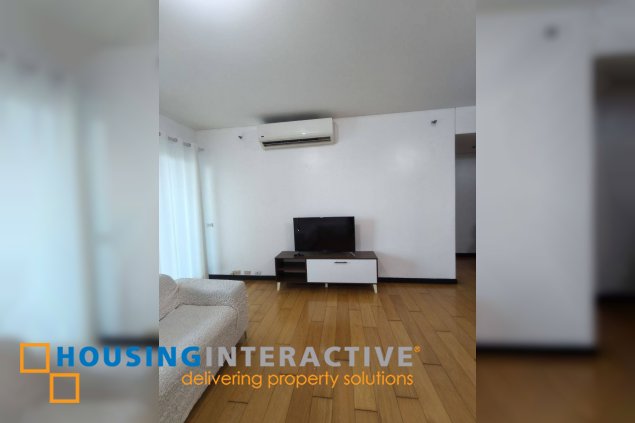 fully furnished 2br unit with parking for lease in one serendra