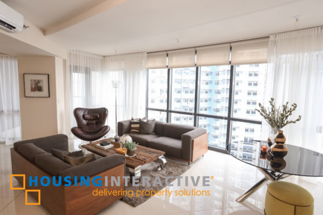 for sale fully furnished 3br with parking slots in arya residences tower 2