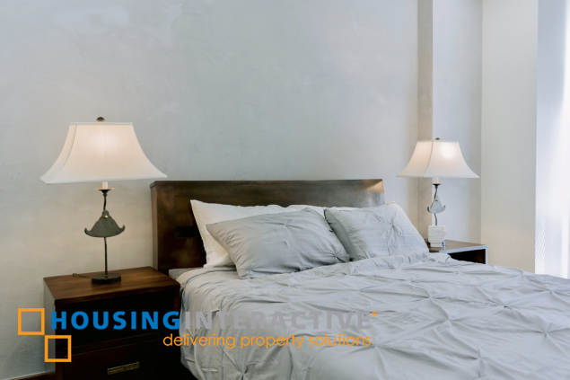 fully furnished 3br with parking for rent in two roxas triangle