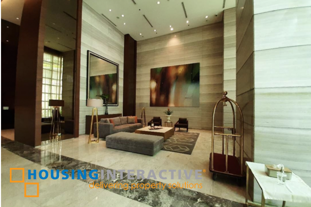 fully furnished 3br with parking for rent in two roxas triangle