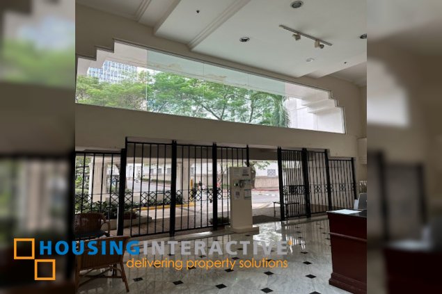furnished 2br unit with 2 parking slots for sale in two salcedo place, makati city