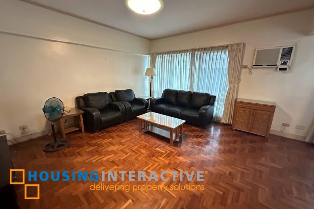 furnished 2br unit with 2 parking slots for sale in two salcedo place, makati city