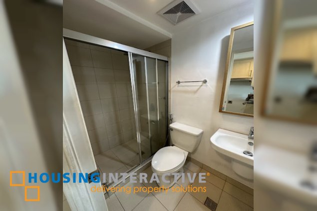semi furnished studio unit for sale in one rockwell east, rockwell center, makati city