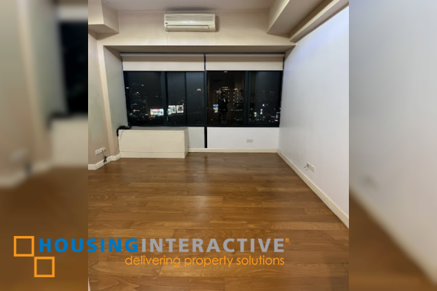 semi furnished studio unit for sale in one rockwell east, rockwell center, makati city