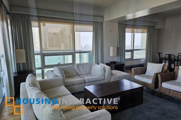 furnished 2br unit for lease at the residences at greenbelt, makati city