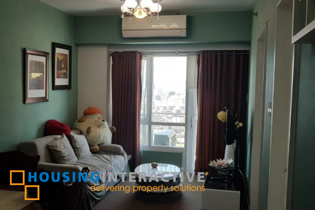 fully furnished 1br with balcony and parking for lease/sale in makati