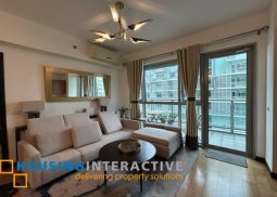 fully furnished 1br unit with parking for rent in one serendra east tower