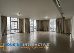 for lease semi furnished 3br unit in proscenium at rockwell, lorraine tower