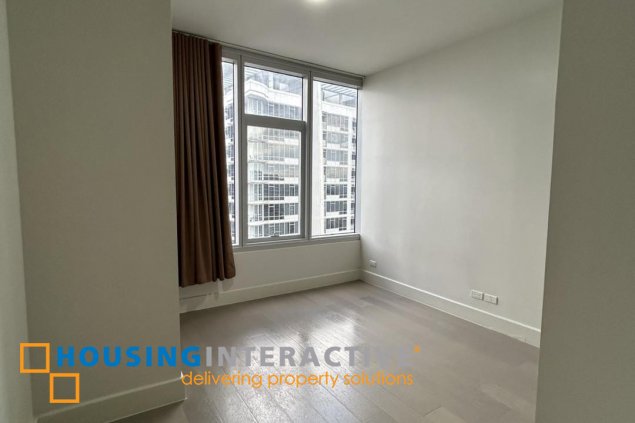 for lease semi furnished 3br unit in proscenium at rockwell, lorraine tower