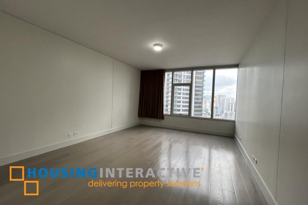 for lease semi furnished 3br unit in proscenium at rockwell, lorraine tower