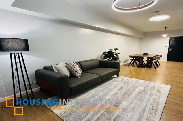 fully renovated 1br unit for rent in meranti tower, two serendra