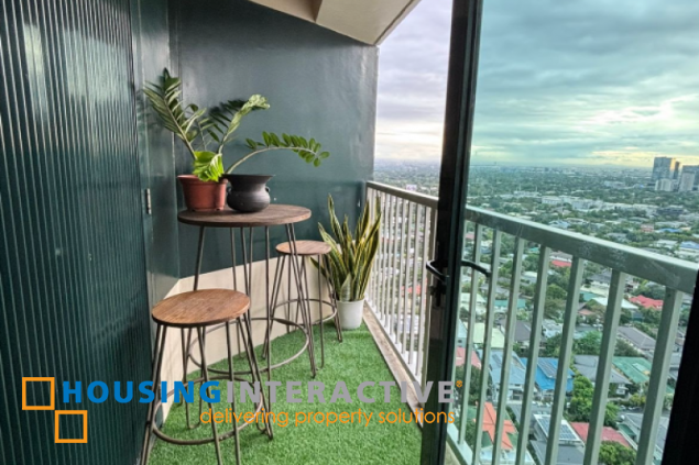 furnished 1br with parking slots for sale in one rockwell east tower