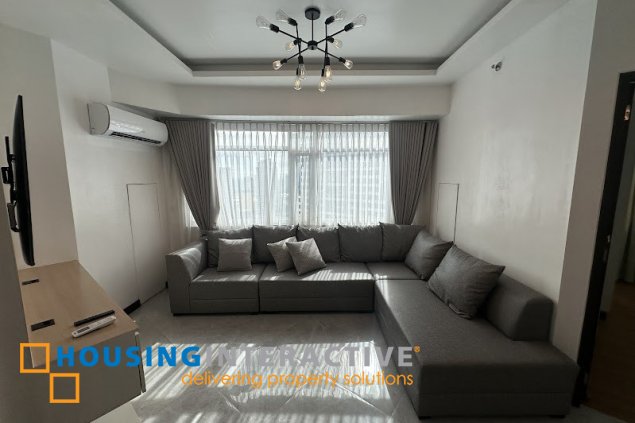 fully furnished 2br unit for sale & lease at the exchange regency, ortigas center, pasig city