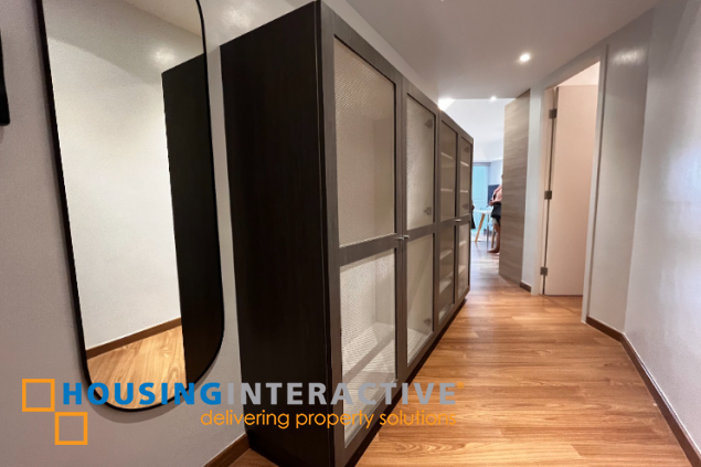 semi furnished 2br for lease in the rise west wing
