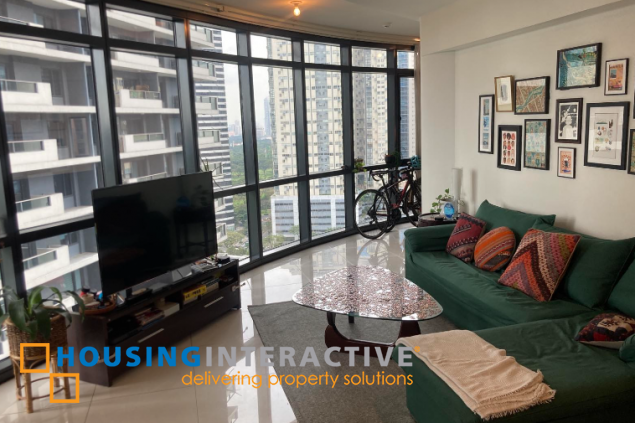 semi furnished 2br with parking for sale in arya residences, tower 2