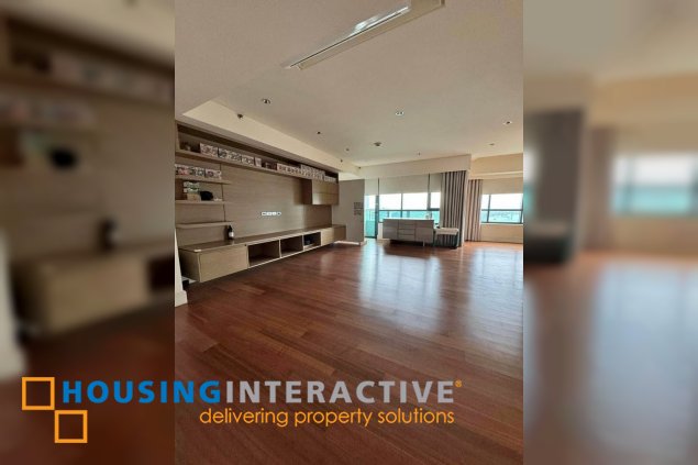 semi-furnished 3br unit for lease in edades tower