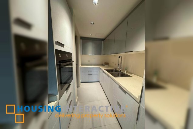 semi-furnished 3br unit for lease in edades tower