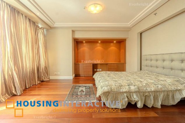 bare 3br unit with parking for sale in one roxas triangle