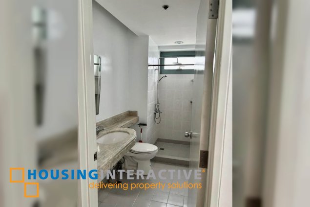 furnished 2br unit with parking for lease in one legaspi park