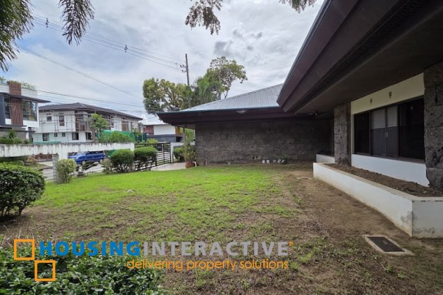 4br bungalow house and lot for sale in ayala alabang village