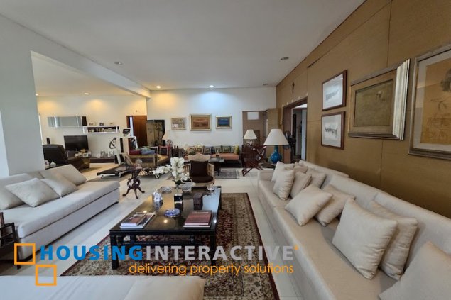 4br bungalow house and lot for sale in ayala alabang village
