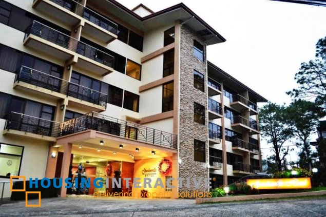 furnished 1br unit for lease in gardenville condominium