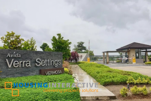 for sale: residential lot in  avida verra settings vermosa daang-hari