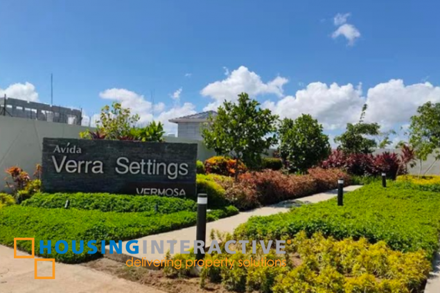 for sale: residential lot in  avida verra settings vermosa daang-hari