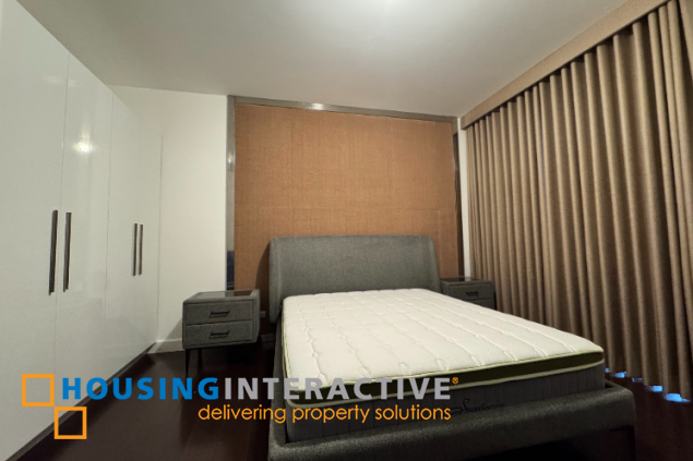 for lease fully furnished 3br unit in east gallery place south wing, bgc