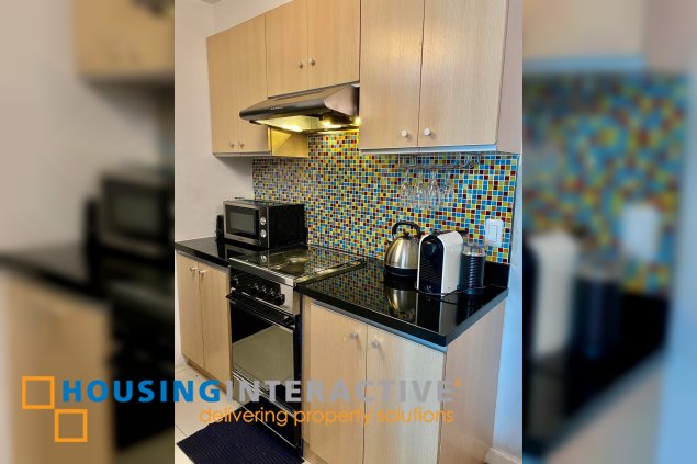 for rent: 1br condo at two serendra meranti, bgc