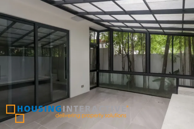 beautiful modern house & lot for sale in ayala alabang village