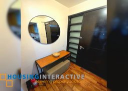 fully furnished 1br with garden for lease in one serendra palm tower